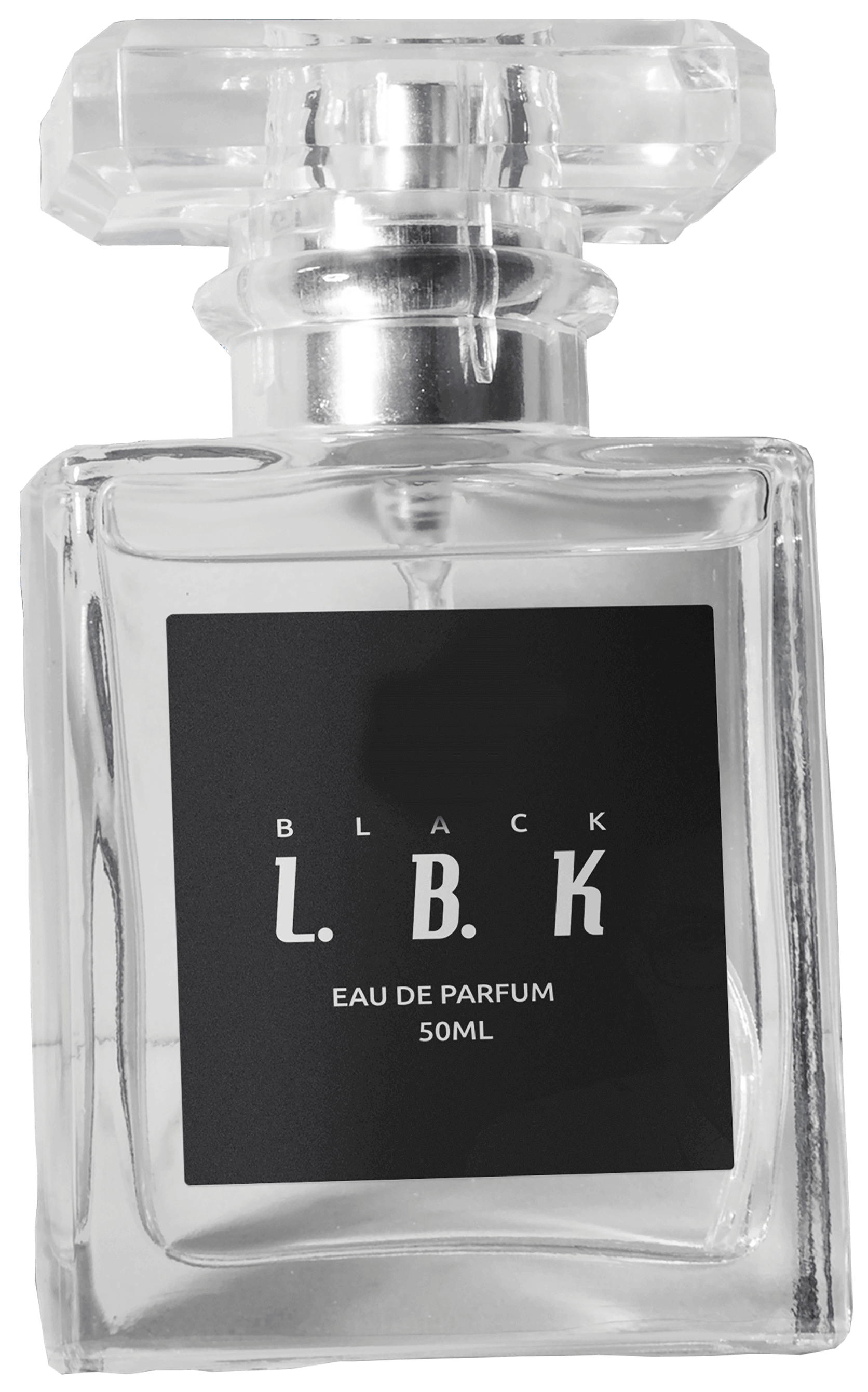 an image of black lbk perfume